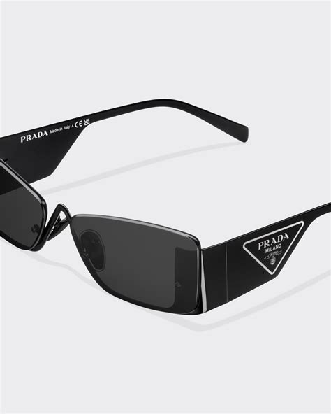 prada futuristic glasses runway|prada unisex sunglasses.